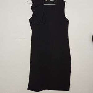 Chic Black Sleeveless Mini Dress